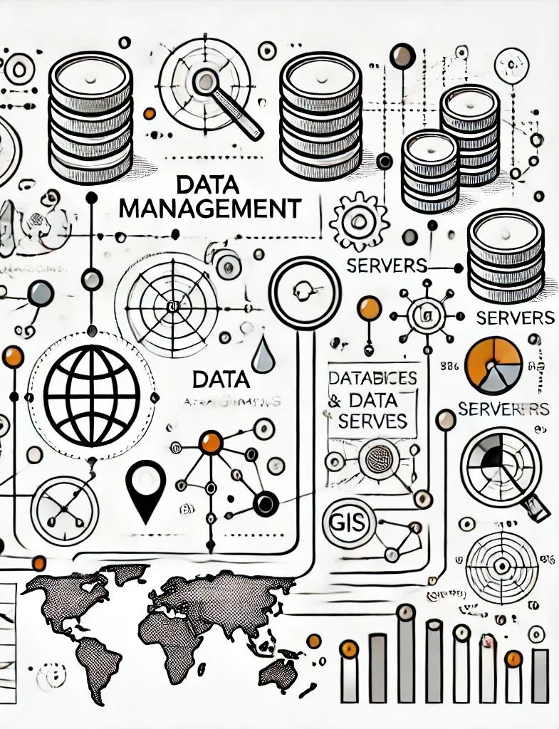 Afbeelding over data-management in combinatie met GIS.